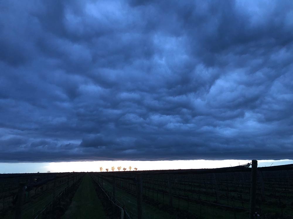 Dunkle Wolken
