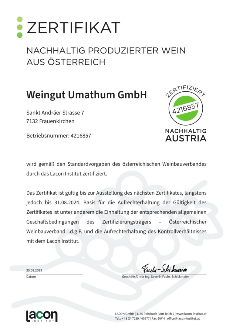 Nachhaltig Austria 2024