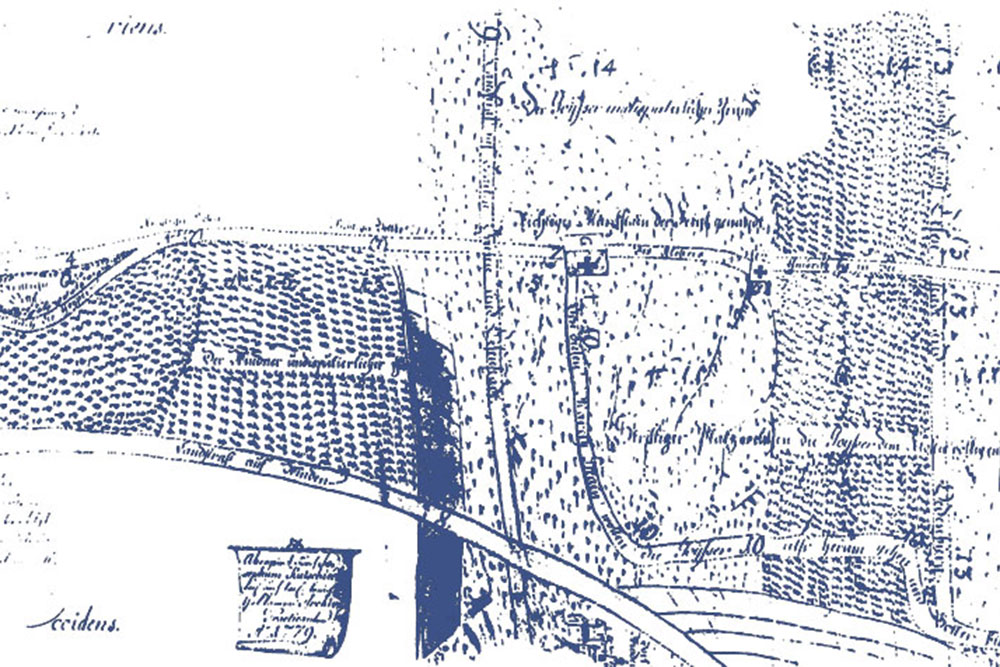 Alte Lagenkarte