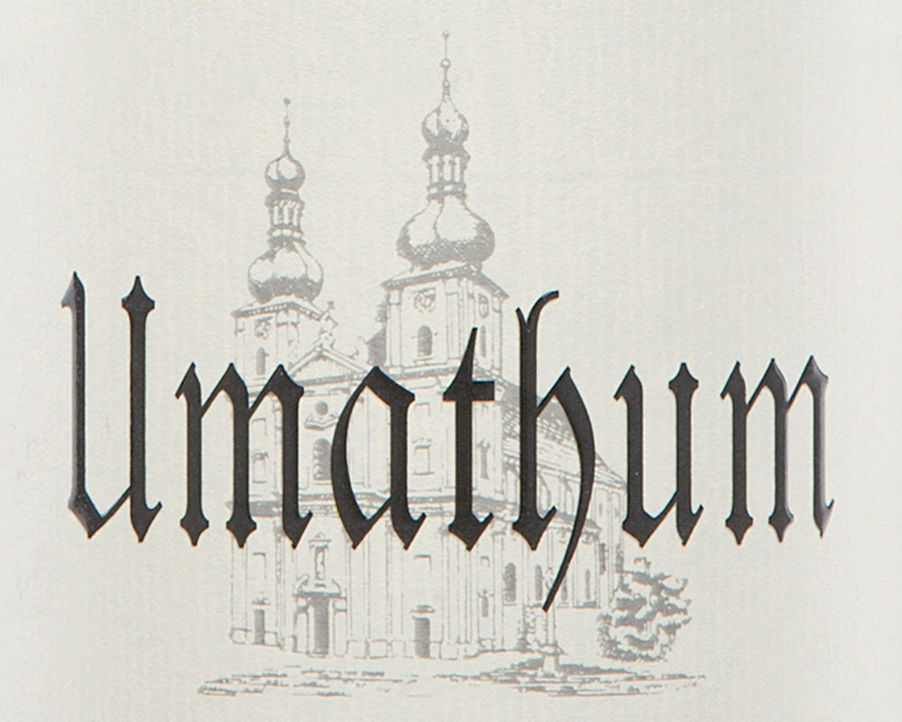 Flaschenetikette Umathum